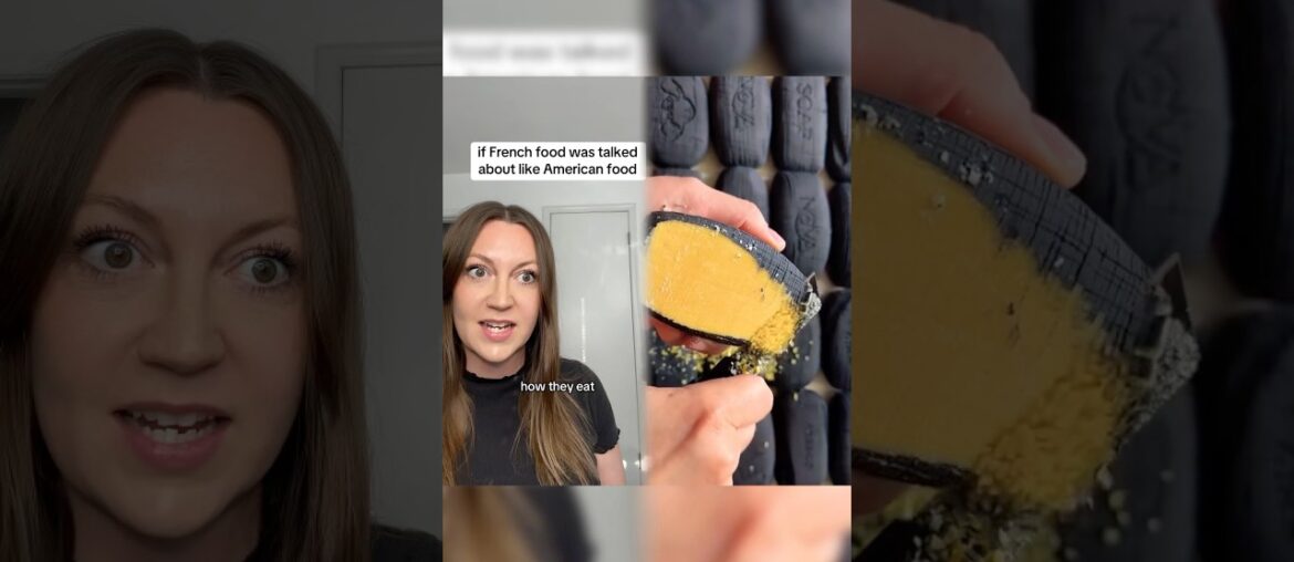 If we talked about French food like people talk about American food  #usa #american #americanfood