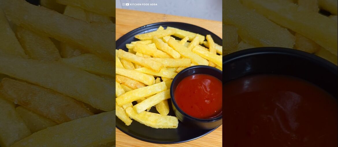 Crispy French Fries Recipe | Freeze and Store #shortvideo