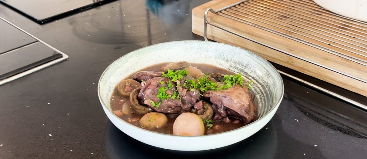 Homemade French Regional Dishes; Coq au Vin Homemade French Regional Dishes; Coq au Vin