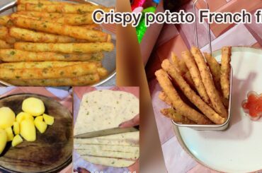Crispy potato France fries recipe at home ! Delicious! Potato sticks! Potato crispy recipe
