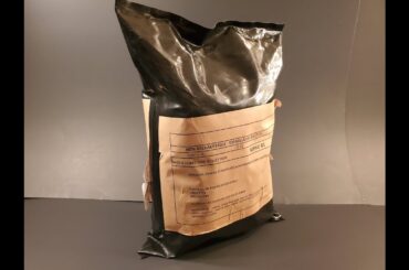 2022 French First Strike Ration 24 Hour Advanced Gourmet Combat MRE Tasting Test
