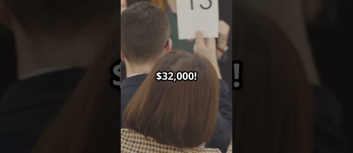 The most expensive bottle of wine ever sold at auction in 2018, going for $558,000.