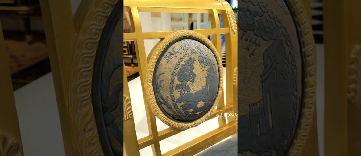 This French-style dining set is a true ode to elegance