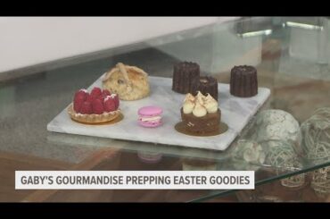 Gaby's Gourmandise prepping Easter goodies
