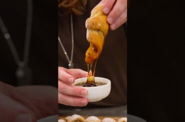 FRENCH TOAST SAUSAGE STUFFED CROISSANTS