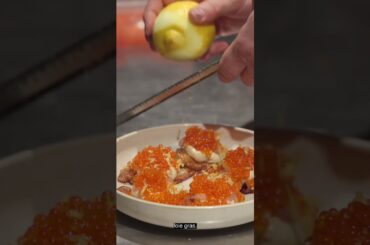 POV chef cooks duck heart in Stockholm #cheflife #chef #stockholm #dining #indie #anthonybourdain