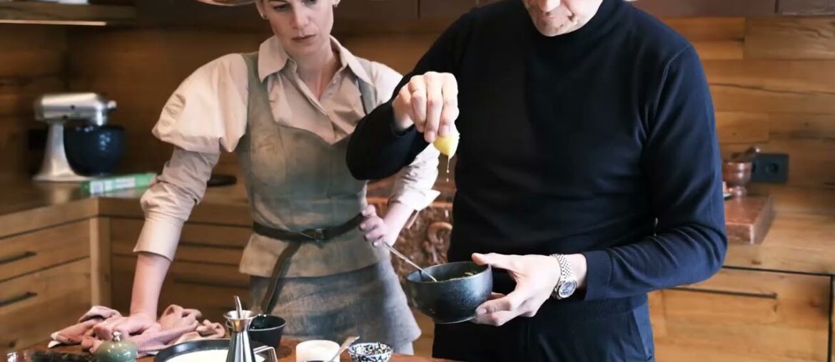 Chef Fabrice Kieffer vom Restaurant "Les Deux" und Weinhaus "Neuner" zu Gast bei Daniela Meindl!