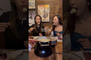 French fondue experience in Melbourne ! #fondue #melbournetodo #melbourneexplore #melbournefood