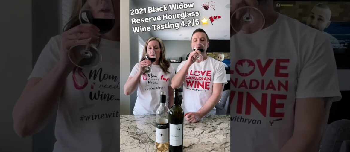 2021 Black Widow Hourglass 4.2/5 Star Canadian Wine Tasting #winewithryan #okanagan #blackwidow 2021 Black Widow Hourglass 4.2/5 Star Canadian Wine Tasting #winewithryan #okanagan #blackwidow