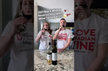 2021 Black Widow Hourglass 4.2/5 Star Canadian Wine Tasting #winewithryan #okanagan #blackwidow