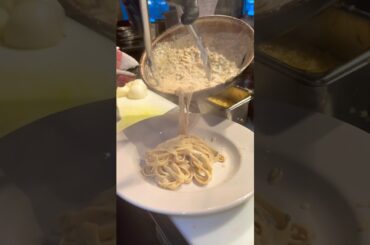 Classic winter dank Alfredo and French onion soup #noodles