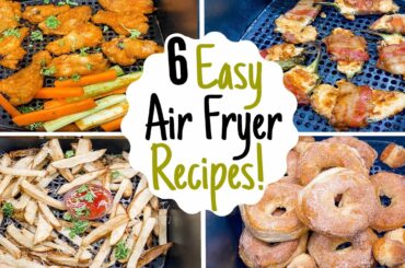 5 EASY AIR FRYER RECIPES FOR BEGINNERS | WHAT I COOK IN MY AIR FRYER | Julia Pacheco