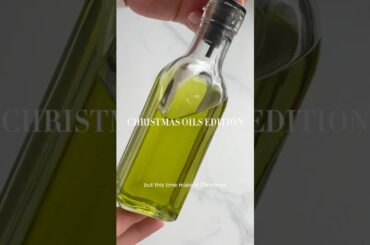 10 days, 10 Christmas themed infused oils + recipes to match the vibe #christmasrecipes #infusedoils