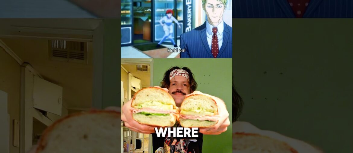 Recreating Nanami’s Sandwich from Jujutsu Kaisen #shorts