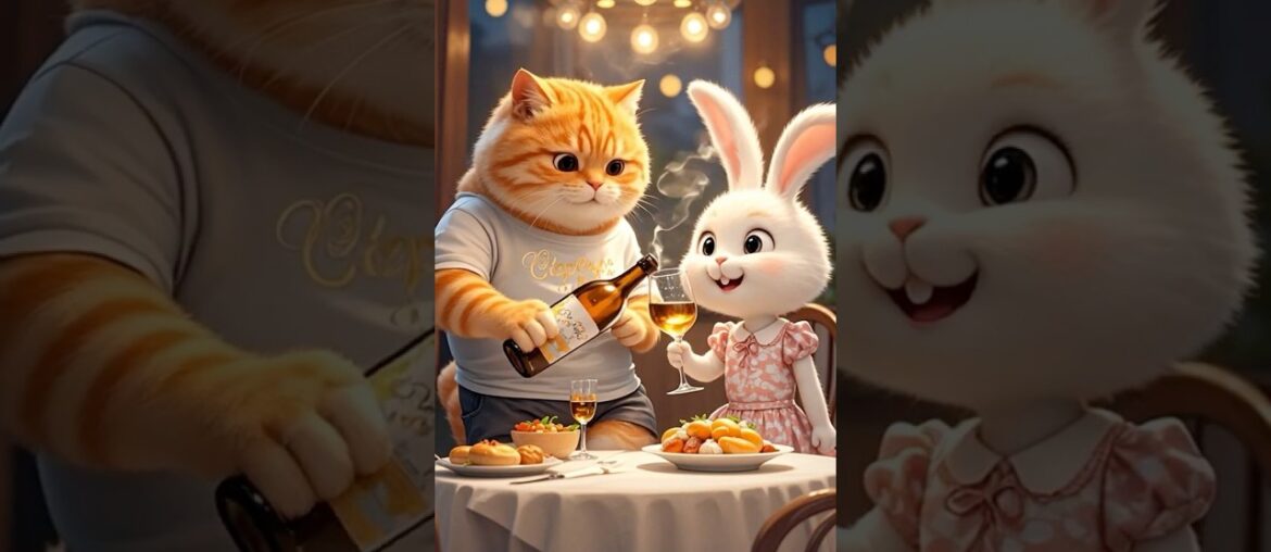 Pet’s Gourmet Adventure! Orange Cat Cooks, Bunny Joins. A Must – See Feast!#cat #funny #cute #pets Pet's Gourmet Adventure! Orange Cat Cooks, Bunny Joins. A Must - See Feast!#cat #funny #cute #pets