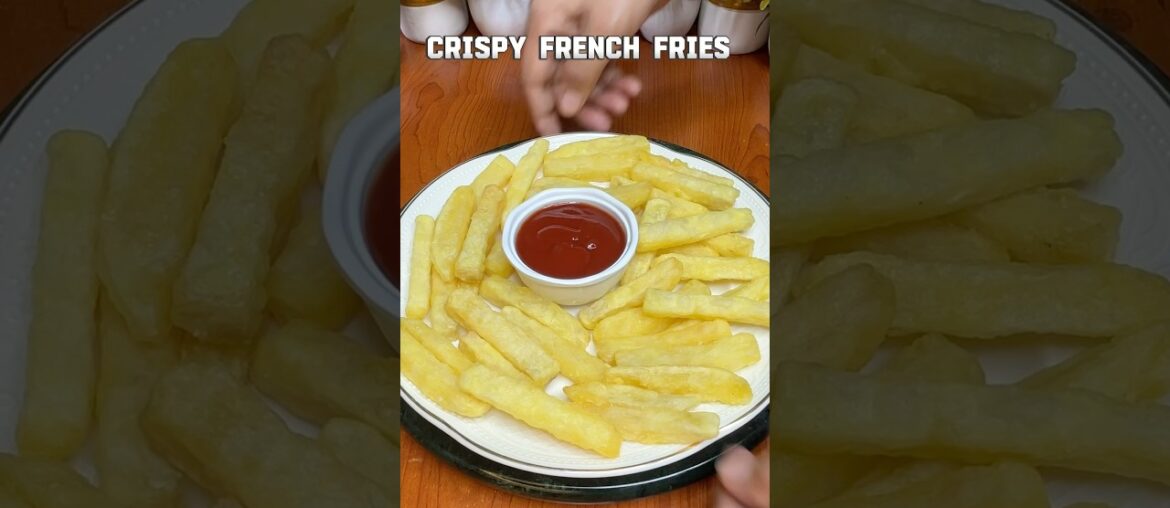 Crispy French Fries Recipe #shorts #recipe #frenchfries #snacks #potato #viral #shortsfeed #trending