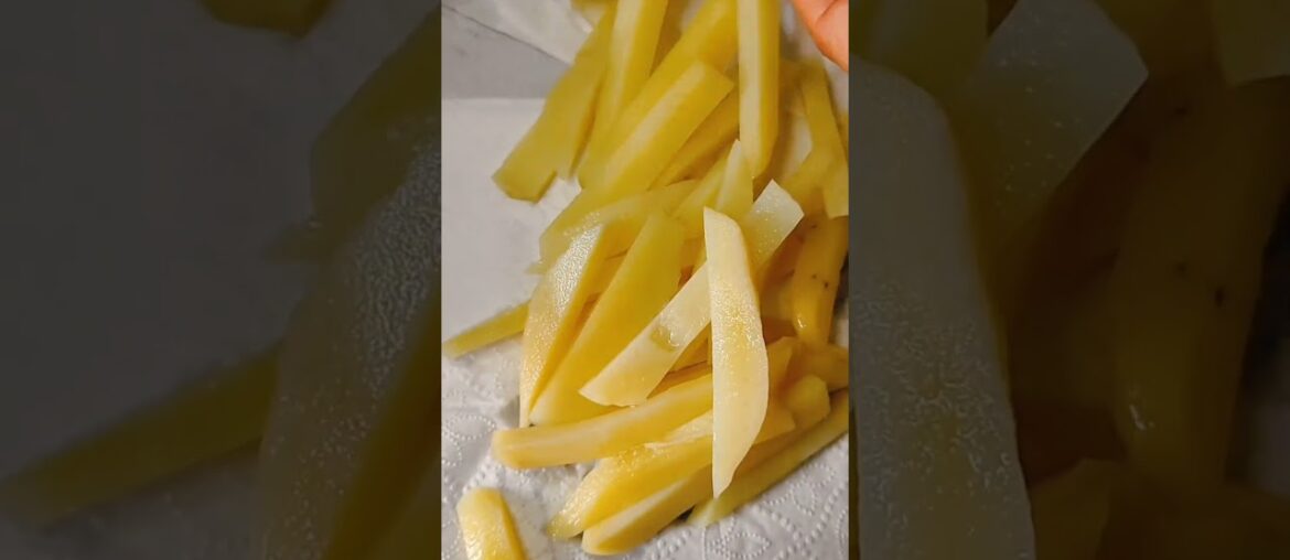 Crispy French fries #shortsfeed#potatorecipe
