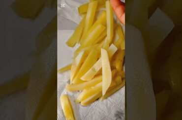 Crispy French fries #shortsfeed#potatorecipe