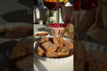 cinnamon french toast #trending #dessert #baking #pearlflower #cooking #food #icecream #recipe