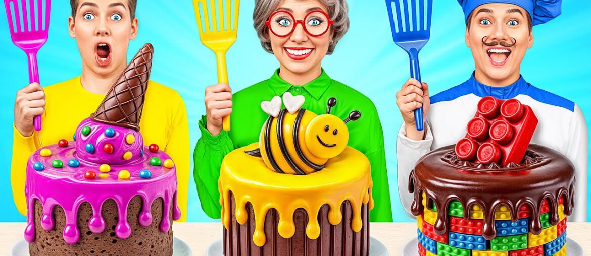 Me vs Grandma Cooking Challenge | Tasty Kitchen Hacks by Multi DO Challenge