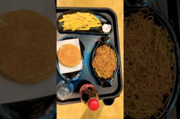 Burger chowmin french fires cock platter zomato#food #burger #chowmein #snacks #fastfood #tasty