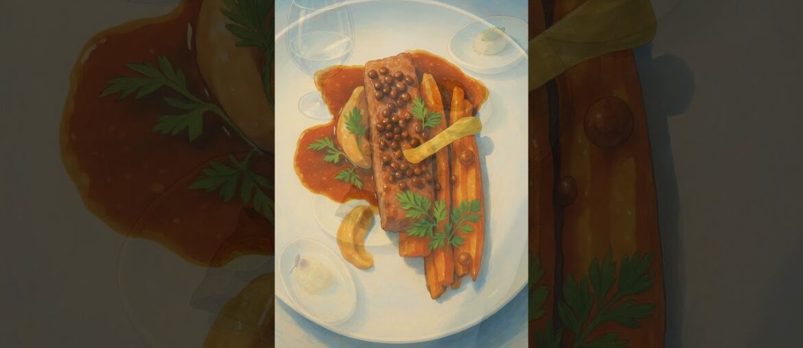 Chef AI - Michelin Fine Dining Anime Style #ai #anime #aifood