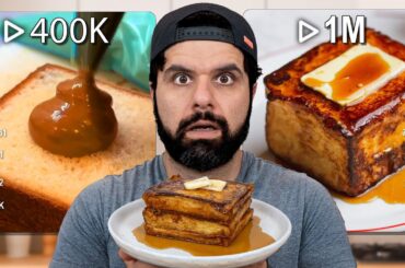 I Tested the MOST VIRAL French Toast Recipe!