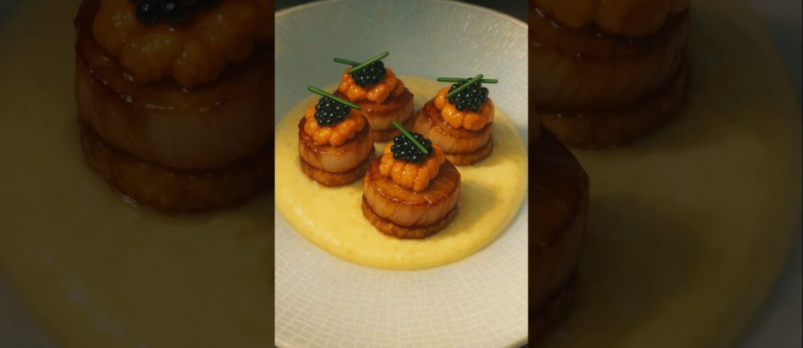 Chef AI - Anime Style Fine Dining Michelin  #ai #anime  #aifood