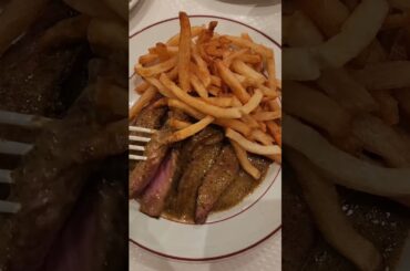 dining diaries, an asmr: Le Relais de Venise | @eatau