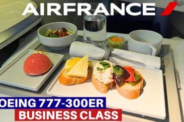 AIR FRANCE BOEING 777-300ER (Business)| Dubai - Paris | Flight Review