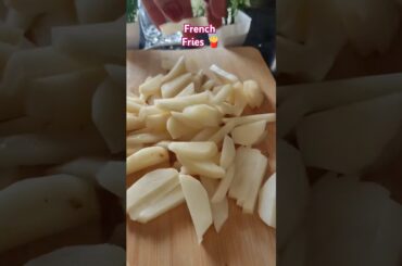 Home made French fries#Viral song#cooking#Side dish recipe #cooking