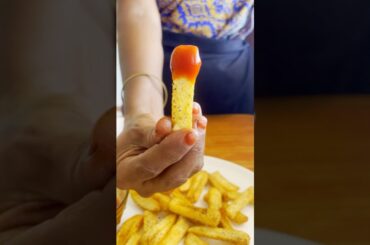 French Fries ASMR | Potato Stick #shorts #asmr #asmreating #asmrsounds #food #cooking #recipe #viral