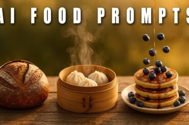 FOOD PHOTOGRAPHY AI PROMPTS - Sora Ai Image Prompts - Social Media