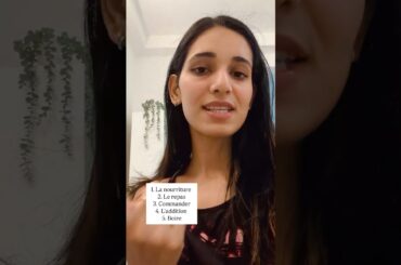 French restaurant & food vocabulary #TefCanada #frenchvocabulary #learnfrench #tefspeaking #delf