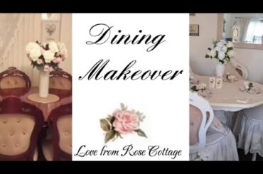 Dining suite makeover: French country cream.