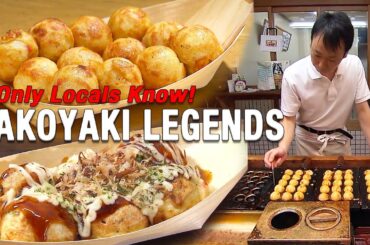 Legendary Osaka's Takoyaki! Japanese Street Food and Its Hidden Soul
