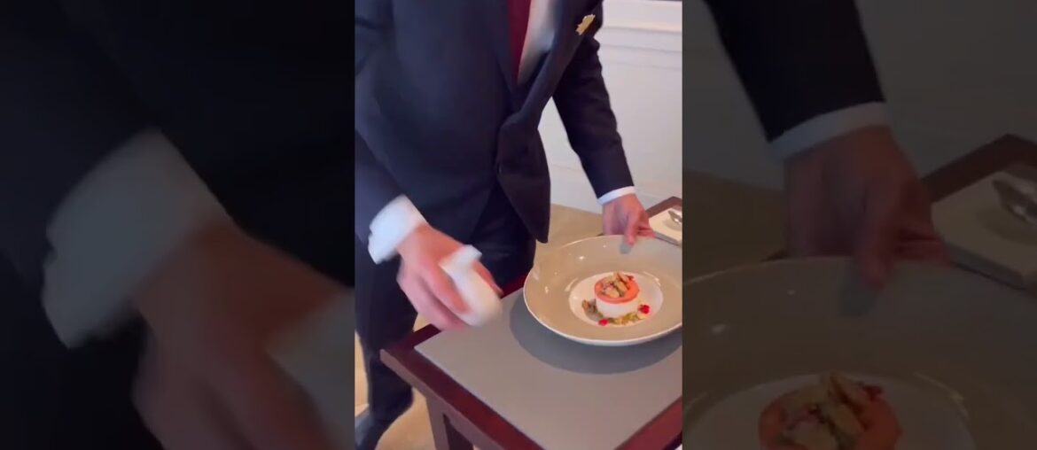 How Michelin Restaurant Serving Dessert ???