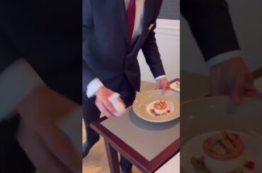 How Michelin Restaurant Serving Dessert ???