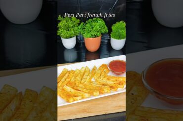 Peri Peri french fries #trending #snacks #shortsvideo #food #french fries #easyrecipe
