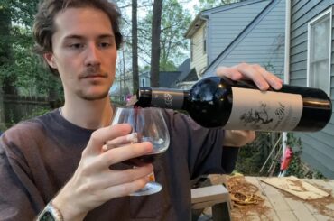 Drinking Red Wine for the First Time..