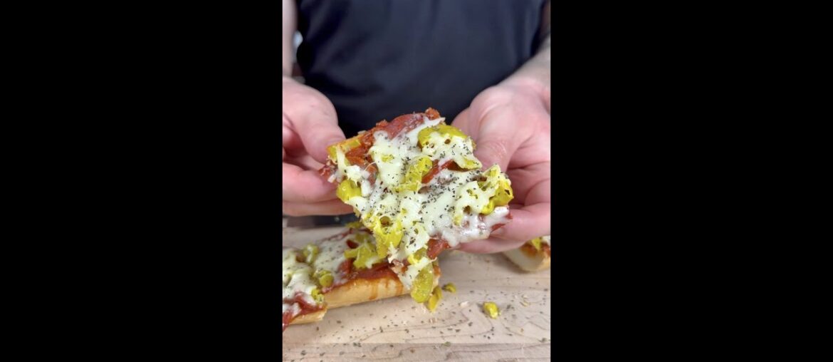 Easy French Bread Pizza!