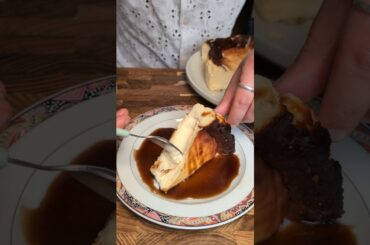 How good is the Basque Burnt Cheesecake? #delicious #food #cheesecake #recipe