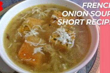 How to make French Onion Soup | Indian Style Vegetarian Soup | #shorts