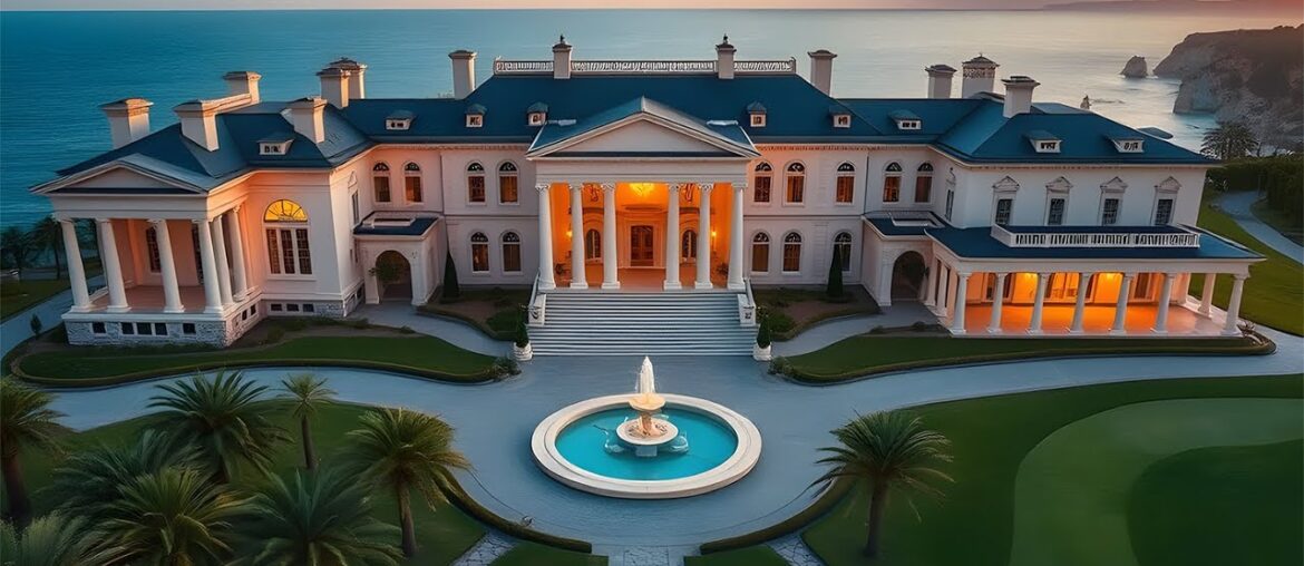 Inside a $100 Million Cliffside Mansion, A Timeless European Home Tour Inside a $100 Million Cliffside Mansion, A Timeless European Home Tour