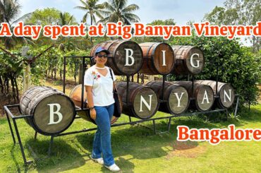 THE BIG BANYAN VINEYARD, BANGALORE REVIEW-ONLY 1HOUR FROM BANGALORE CITY , LUNCH #bangalore