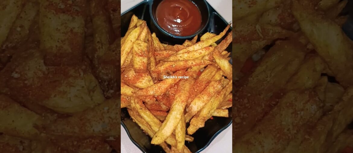 French Fries Recipe #shorts #youtubeshorts #frenchfries #potato #food #trending #viralvideo