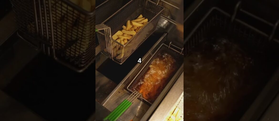 Crispy French Fries in 60 Seconds! #usa #americanfoods