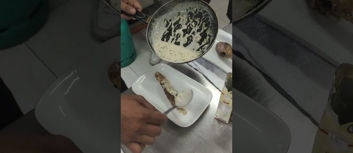 FISH ALMONDINE (French Cuisine) #chef #food #cooking #shorts