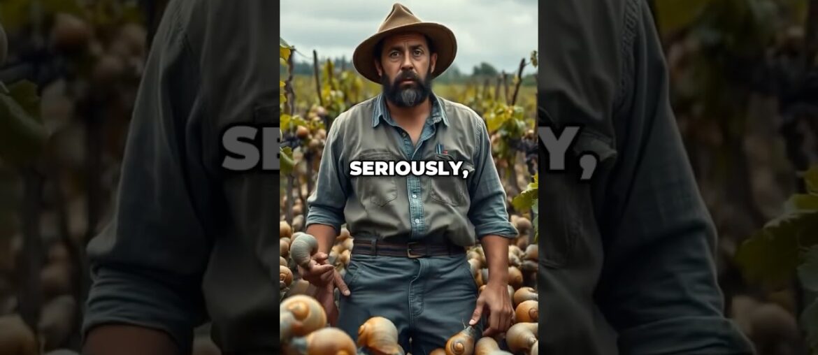 French Farmers Were Powerless Against Snail Invasion #snail #france #history