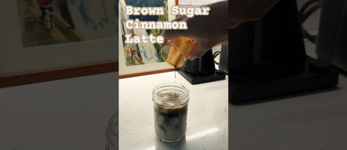Brown Sugar Cinnamon Latte #coffee #espressoyourself @breville